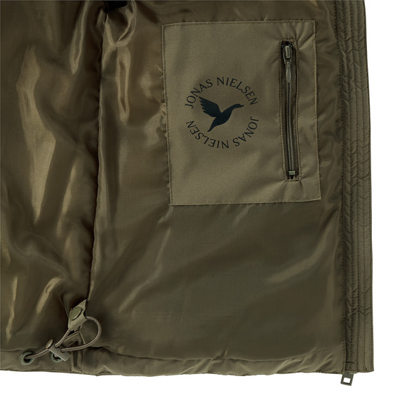 Pufferjack voor jongens in effen kleuren