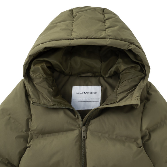 Pufferjack voor jongens in effen kleuren