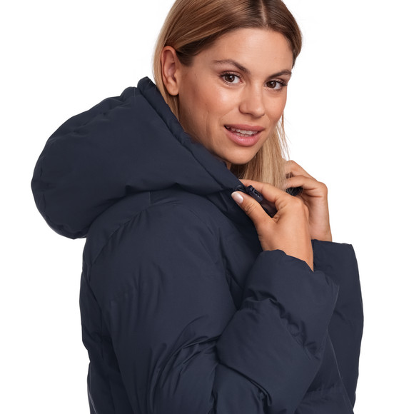 Dames pufferjas met capuchon