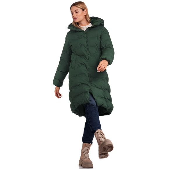Damen Puffermantel mit Kapuze