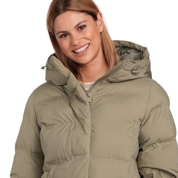 Dames pufferjas met capuchon