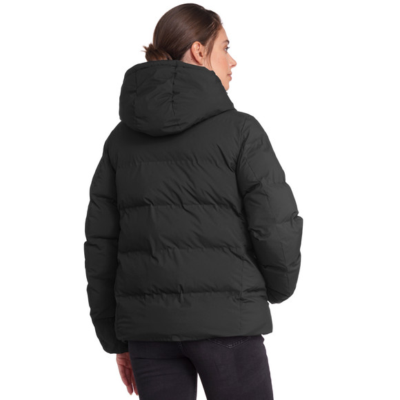 Dames pufferjack in effen kleuren