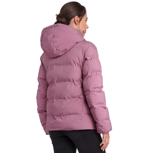 Dames pufferjack in effen kleuren