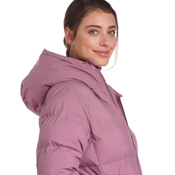 Dames pufferjack in effen kleuren