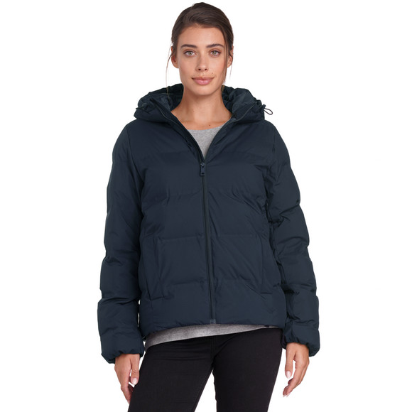 Dames pufferjack in effen kleuren