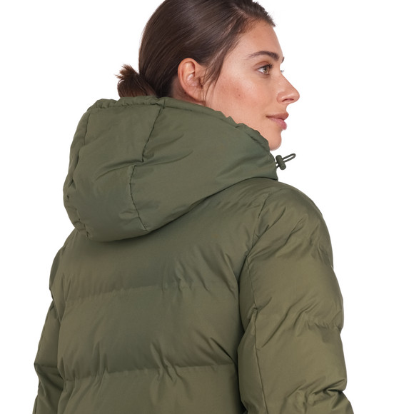 Dames pufferjack in effen kleuren