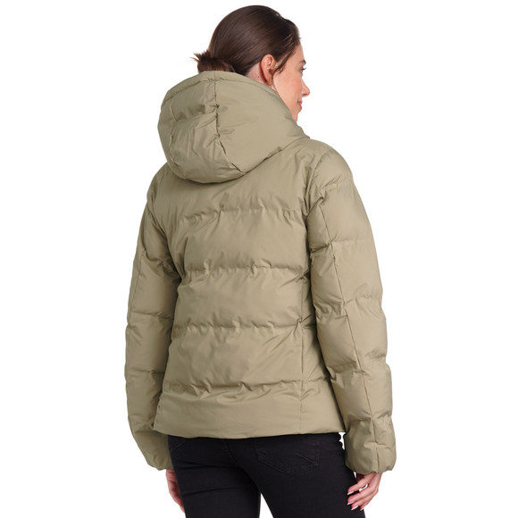 Dames pufferjack in effen kleuren