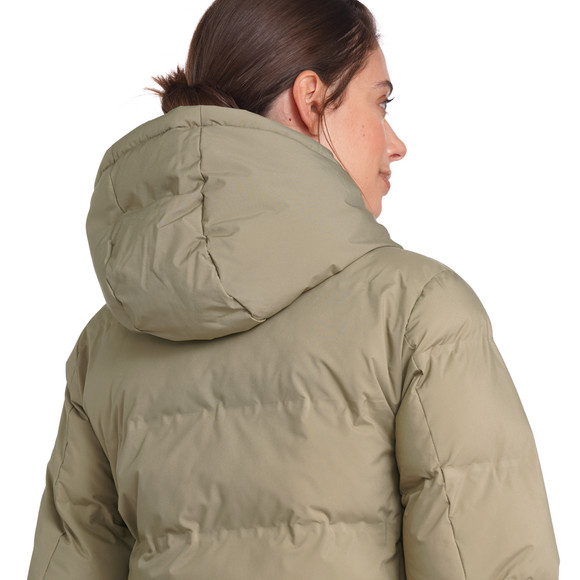 Dames pufferjack in effen kleuren