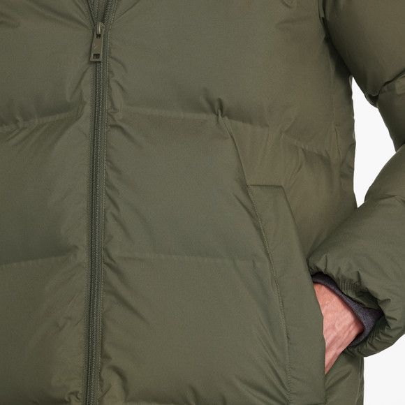 Pufferjas voor heren met capuchon