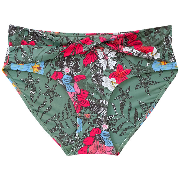 Damen Bikinipanty mit floralem Allover-Print