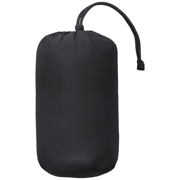 Heren gewatteerde jas met afneembare capuchon