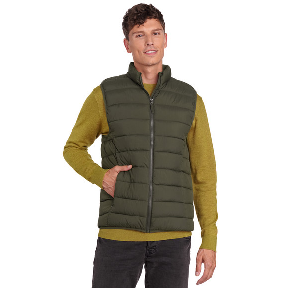 Heren gewatteerd vest