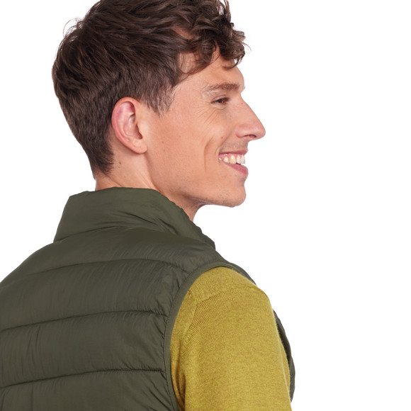 Heren gewatteerd vest