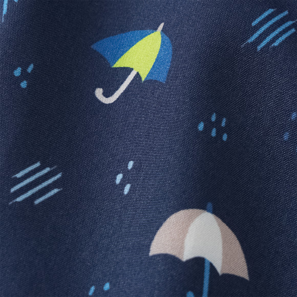 Baby Softshelloverall mit Regenschirm-Motiven