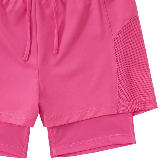 Mädchen Sport-Shorts im 2-in-1-Design