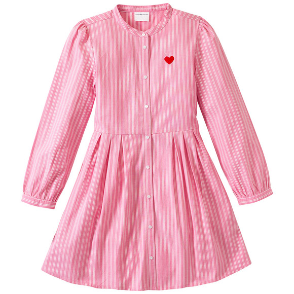 maedchen-blusenkleid-in-hemd-optik-rosa.html