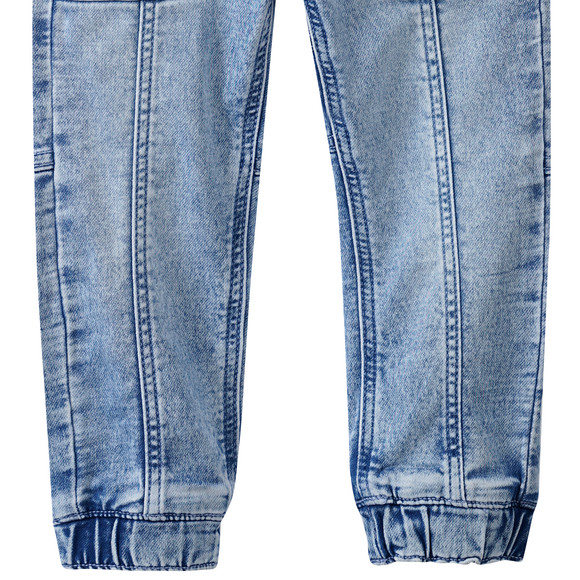Jungen Pull-on-Jeans mit Kordelzug