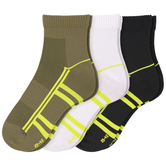 3 Paar Herren Sport-Sneaker-Socken im Set