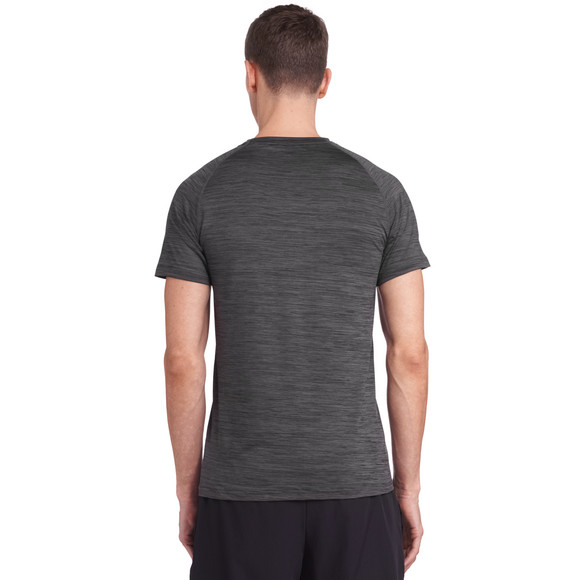 Herren Sport-T-Shirt in Melange-Optik