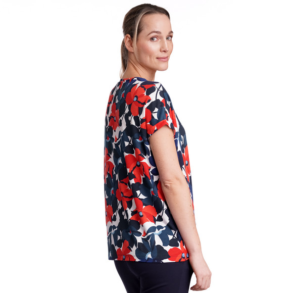 Damen T-Shirt mit floralem Muster
