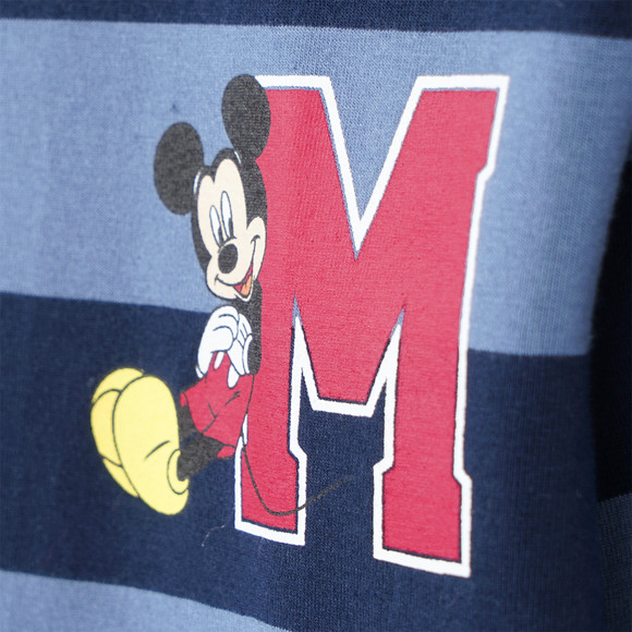 Micky Maus Langarmshirt im College-Style