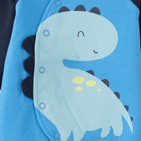 Newborn Schlafanzug mit Dino-Motiv