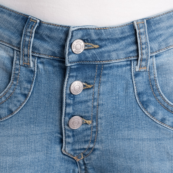 Damen Boyfriend-Jeans im Five-Pocket-Style