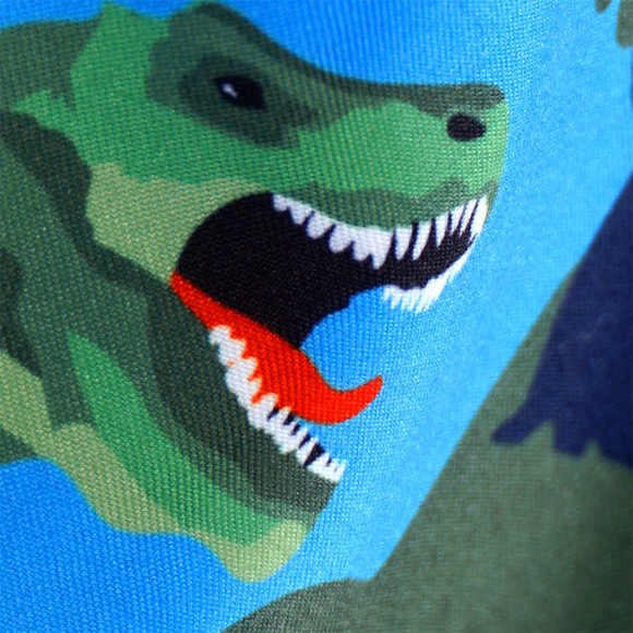 Jungen UV-Badeshorts mit Dino-Print