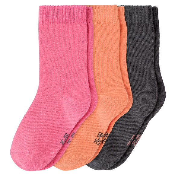 Baby Socken in Unifarben