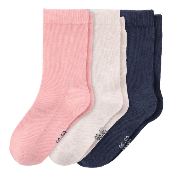3 Paar Baby Socken im Farb-Mix