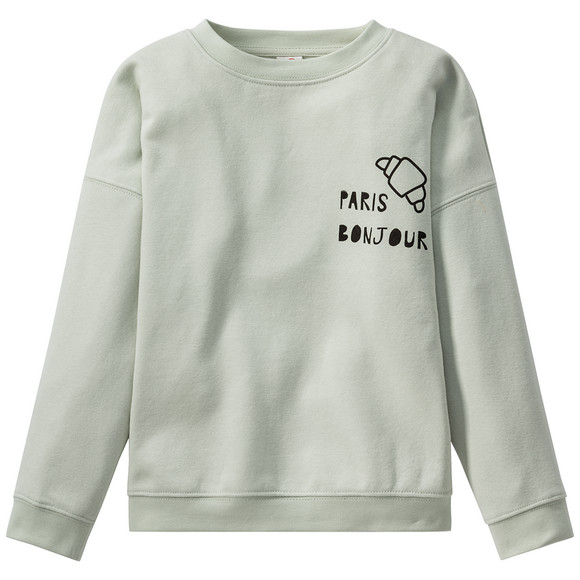 Kinder Sweatshirt mit Paris-Schriftzug