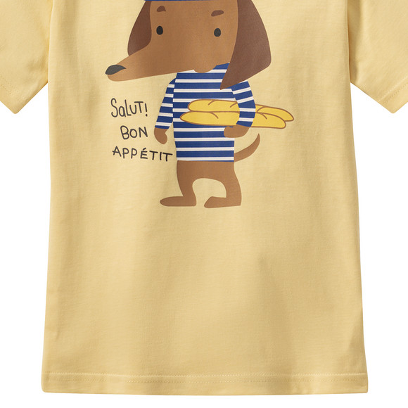 Kinder T-Shirt mit Hunde-Motiv