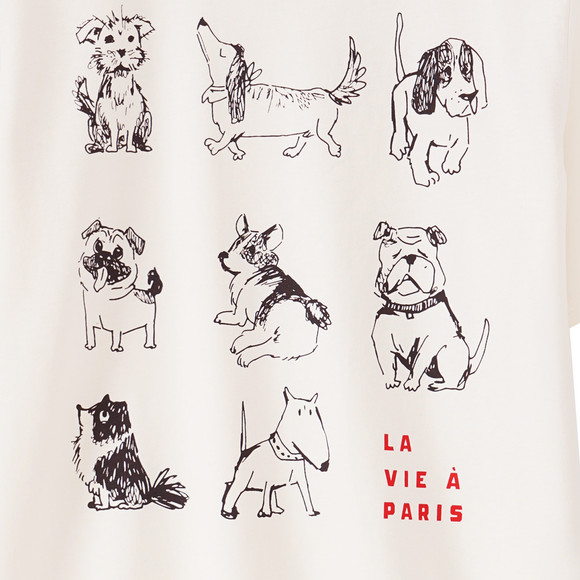 Jungen T-Shirt mit Hunde-Motiv