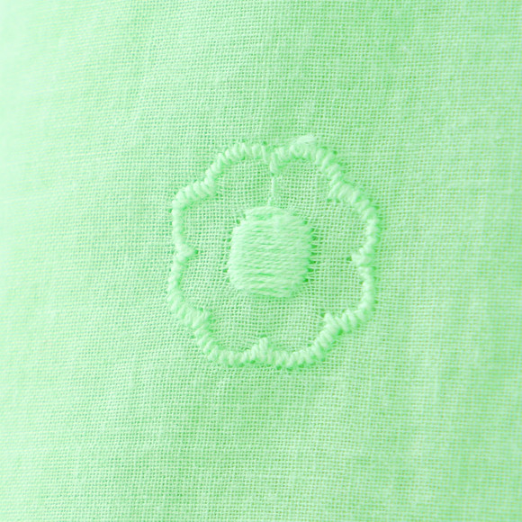Baby Langarmshirt mit Blüten-Stickerei