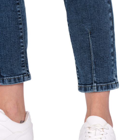 Damen Straight-Jeans im Five-Pocket-Style