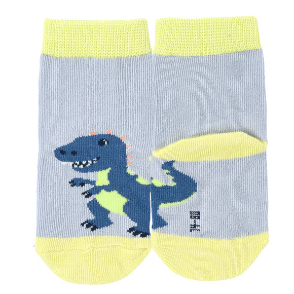 5 Paar Baby Socken mit Dino-Motiven