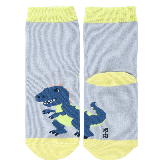 5 Paar Jungen Socken mit Dino-Motiven