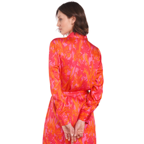 Damen Hemdkleid mit floralem Muster
