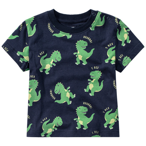 Baby T-Shirt mit Dinos allover
