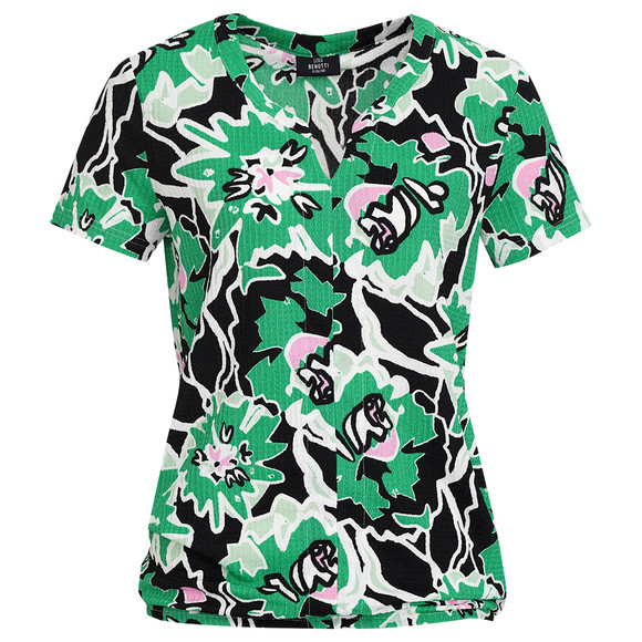 damen-t-shirt-mit-floralem-muster-gruen.html