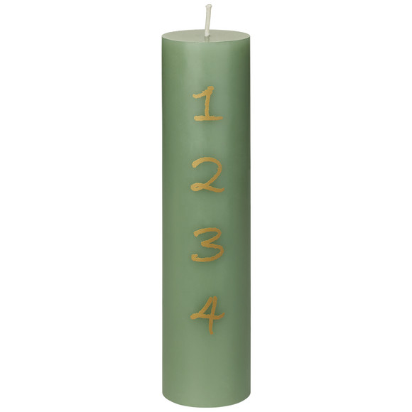 Adventskalender Kerze
