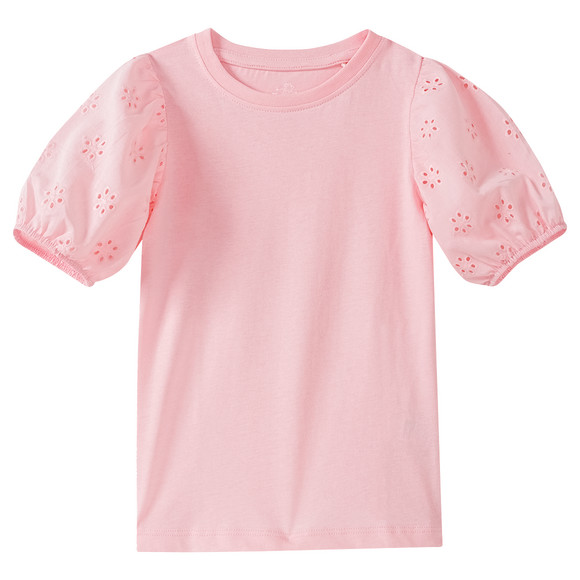 maedchen-t-shirt-mit-loch-stickerei-rosa.html