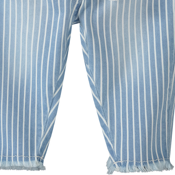 Baby Pull-on Jeans mit Streifen
