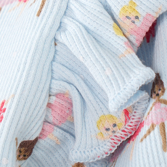 Baby Langarmshirt mit Ballerina-Print