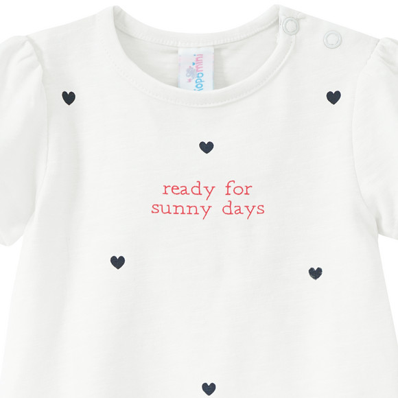 Baby T-Shirt mit Herzchen