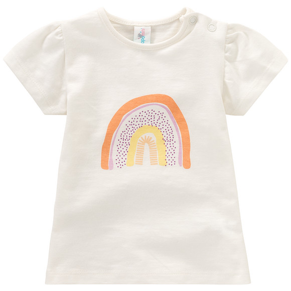 Newborn T-Shirt mit Regenbogen-Print