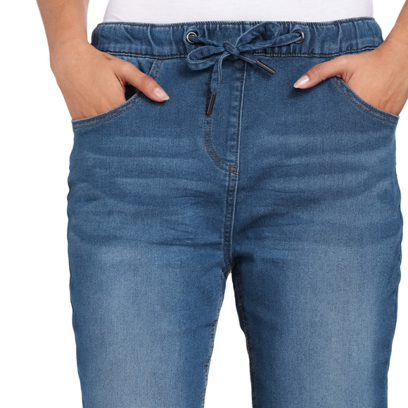 Damen Jeans mit Kordelzug