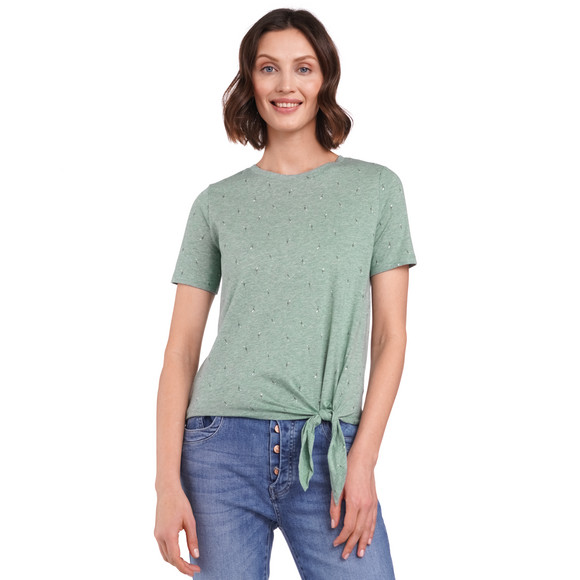 Damen T-Shirt mit Knotendetail