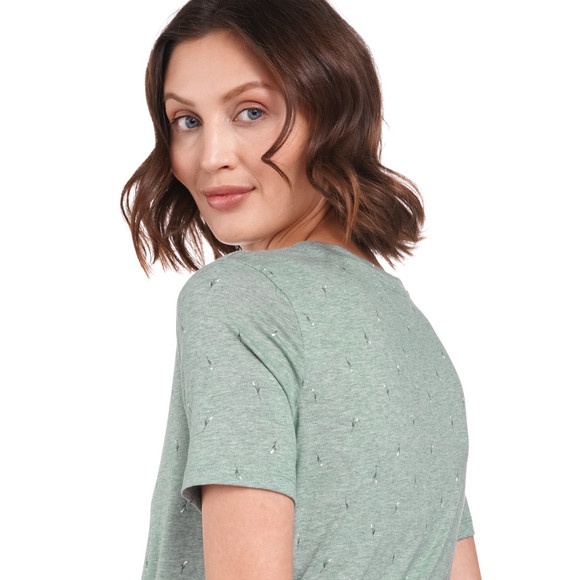 Damen T-Shirt mit Knotendetail