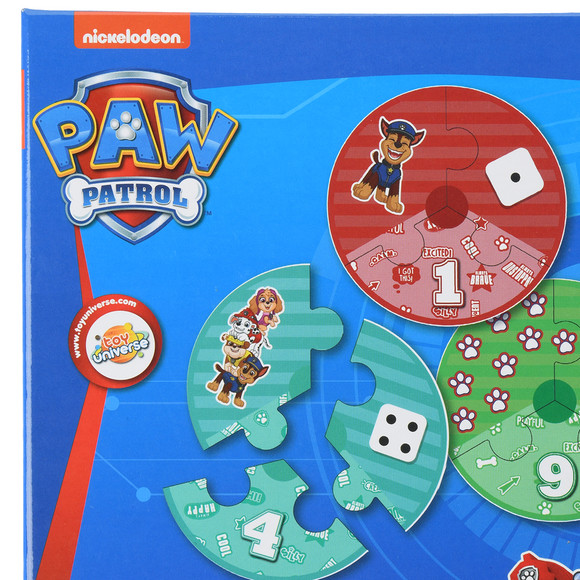 PAW Patrol Zahlenpuzzle mit 10 Puzzle